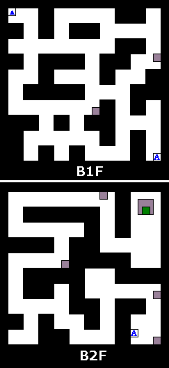 ���g�̓��AB1F/B2F�̃_���W�����}�b�v