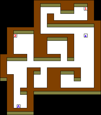 �C��̓��AB1F�̃_���W�����}�b�v