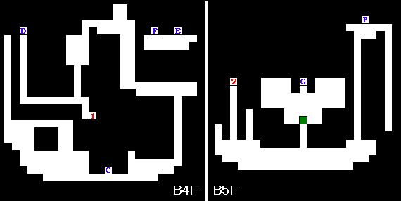 �o�u�C���̓��i�n��jB4F/B5F�̃_���W�����}�b�v