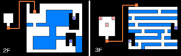 ��イ�������傤2F/3F�̃_���W�����}�b�v