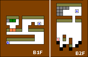 �����̍�B1F/B2F�̃_���W�����}�b�v