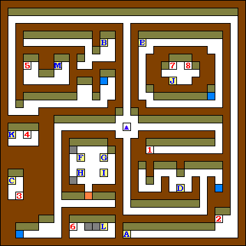 �΂̓��AB2F�̃_���W�����}�b�v